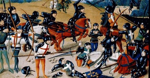 Bataille d'Azincourt en 1415