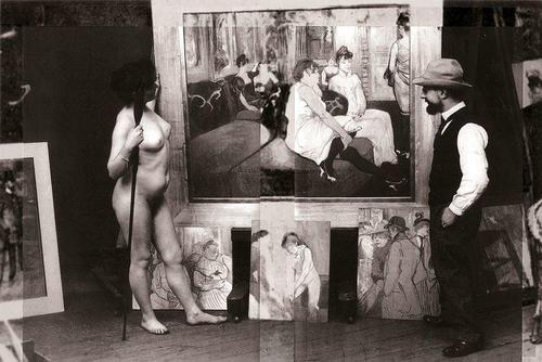 Toulouse Lautrec dans la maison close de la rue des Moulins 1894