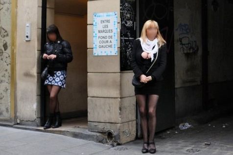 Prostituées rue Saint Denis en 2013