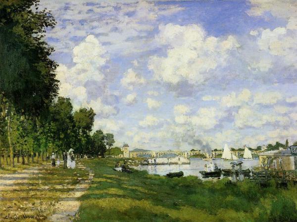 Le bassin d'Argenteuil, Monet