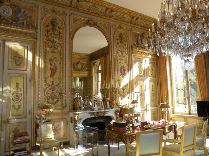 Salon doré du Palais de l'Elysée