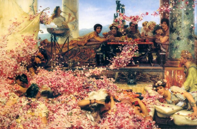 Les roses d'Heliogabale, Alma-Tadema