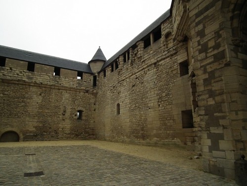 Cour pour les prisonniers du donjon de Vincennes