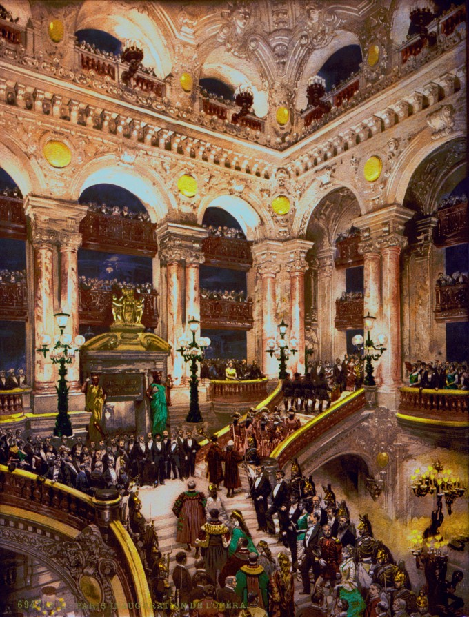 Soirée d'inauguration de l'Opéra de Paris,1875